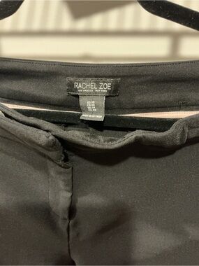 Rachel Zoe Black High-Waist Dress pants